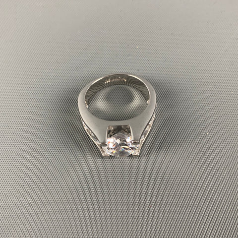 RSC Sterling Silver Zirconia Ring