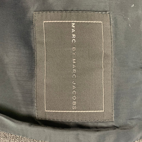 MARC by MARC JACOBS Chest Size M Charcoal Heather Wool Blend Sport Coat