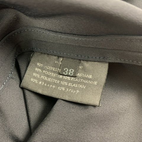 Vestido recto de poliéster negro PRADA talla 2