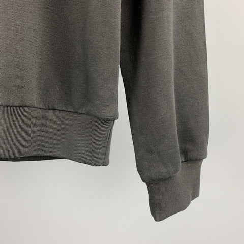 MCQ by ALEXANDER MCQUEEN Size XS Black Embellishment Cotton Hooded Sweatshirt