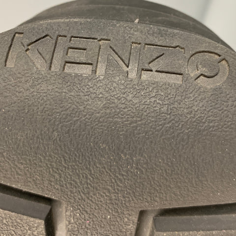KENZO Size 11 Black Mesh Suede Low Top Sneakers