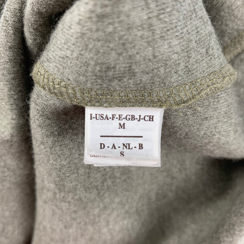 BRUNELLO CUCINELLI Size M Grey Wool Blend Heather Sleeveless Dress