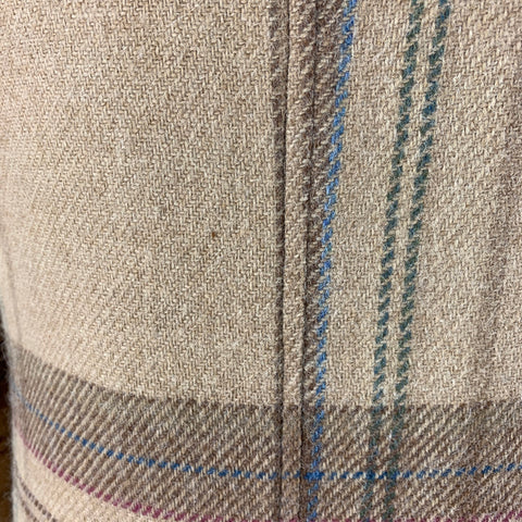 POLO by RALPH LAUREN Size 42 Beige Brown Plaid Single Breasted Sport Coat