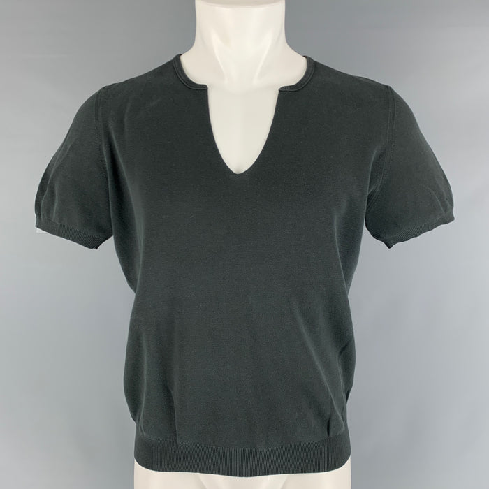 LOUIS VUITTON Talla M Jersey de manga corta de punto gris no incluido