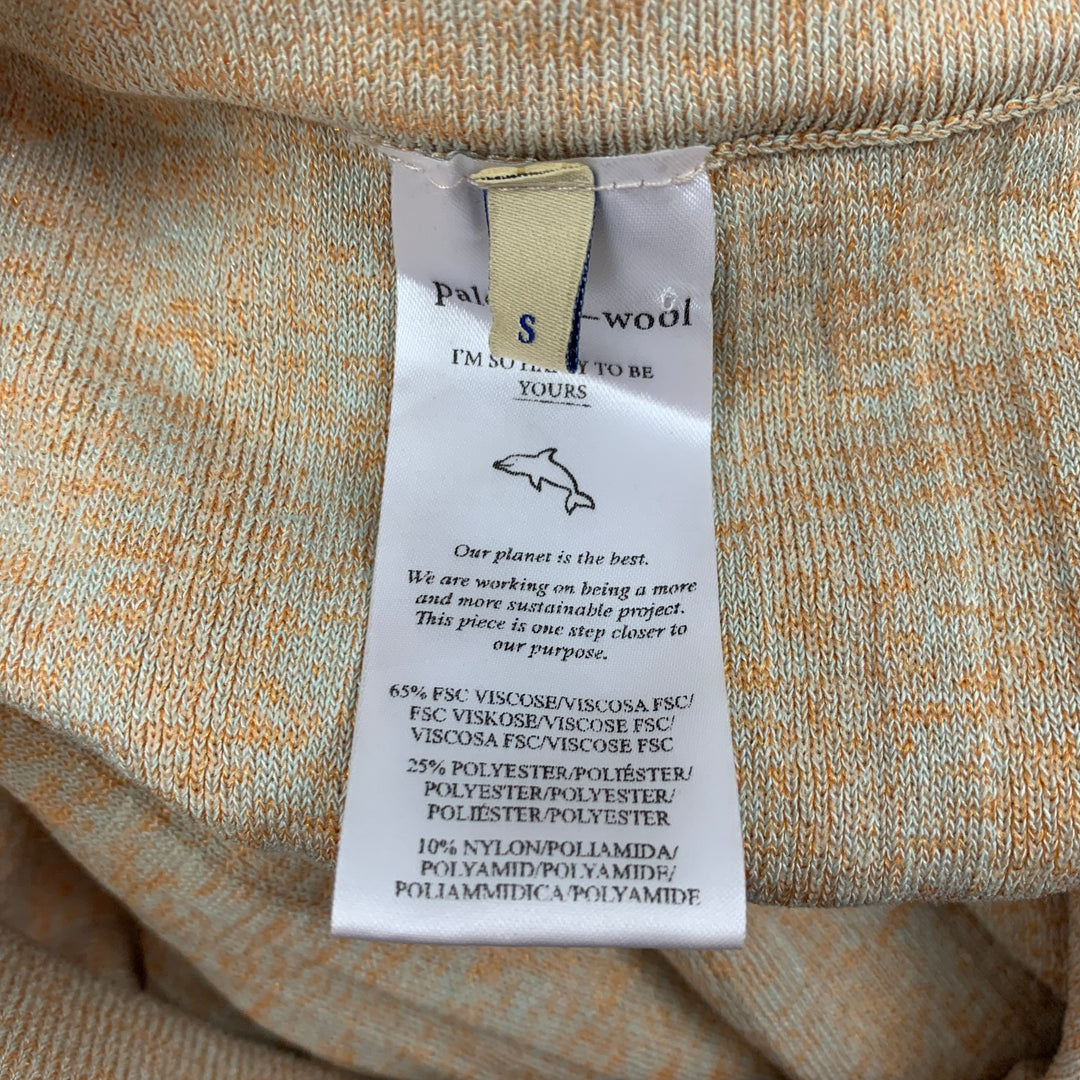 PALOMA WOOL Taille S Orange Viscose Blend Heather Pantalon décontracté taille haute