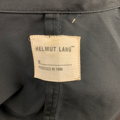 HELMUT LANG Taille 4 Blazer veste en polyester noir