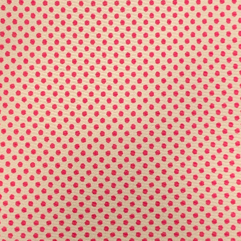 HAYWARD LONDON Pink & Cream Dotted Silk Tie