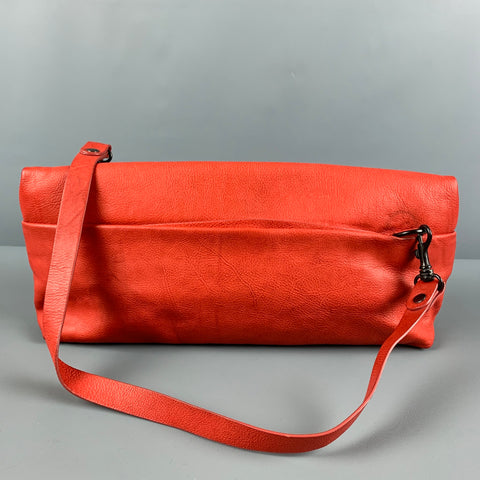 MARSELL Coral Leather Rectangle Shoulder Bag