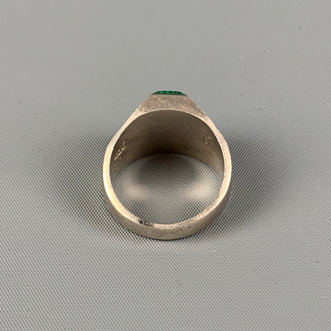 VINTAGE Silver Sterling Silver Gem Stone Ring