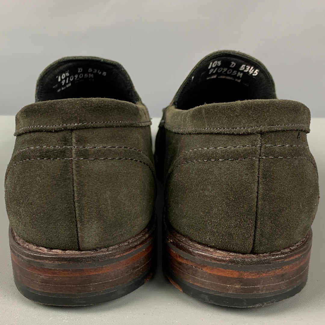 ALLEN EDMONDS Size 10.5 Green Penny Loafers – Sui Generis  display picture 3