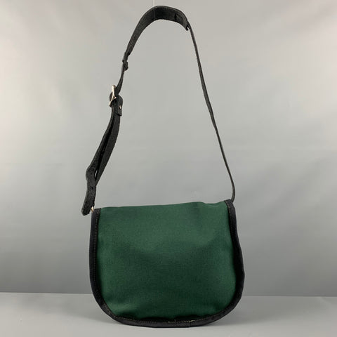 SOUTH 2 WEST 8 Green Black Canvas Leather Cross Body Bags