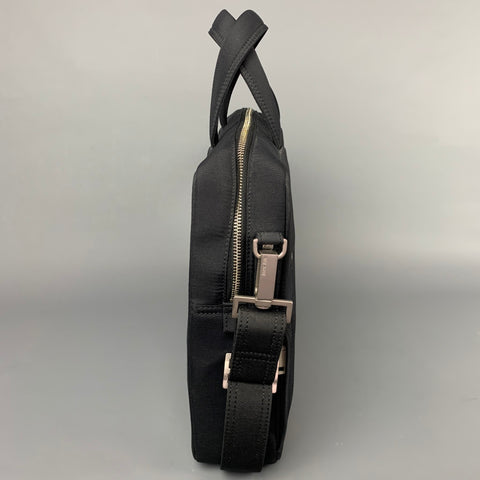 JACK SPADE Black Canvas Rectangle Laptop Bag