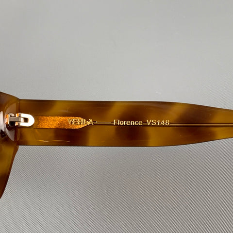 VEHLA Camel Acetate Sunglasses