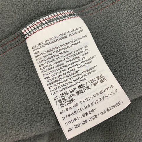 ARCTERYX Size L Red Grey Nylon Blend Hoodie Jacket