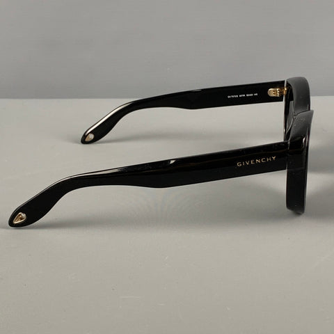 GIVENCHY Gafas de sol estilo ojo de gato de acetato negro