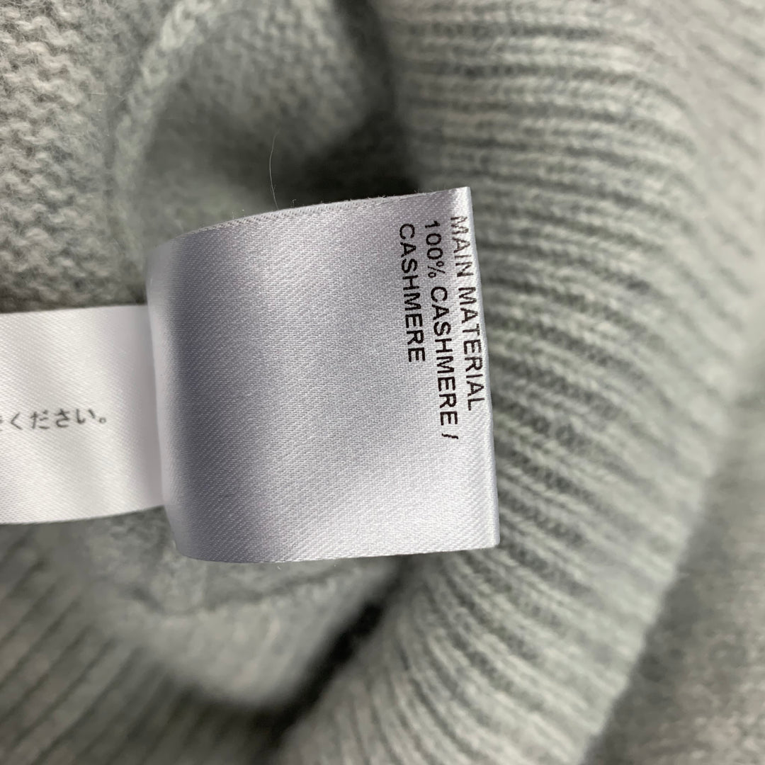 CHLOE Size S Grey Cashmere Crew-Neck Sweater