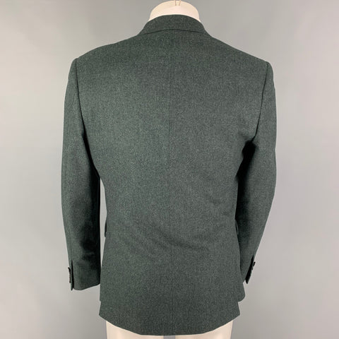BAND OF OUTSIDERS Size 42 Green Wool Notch Lapel Sport Coat