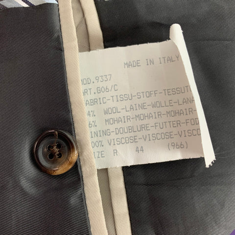PAUL SMITH Size 44 Brown Wool / Mohair Single Breasted Sport Coat