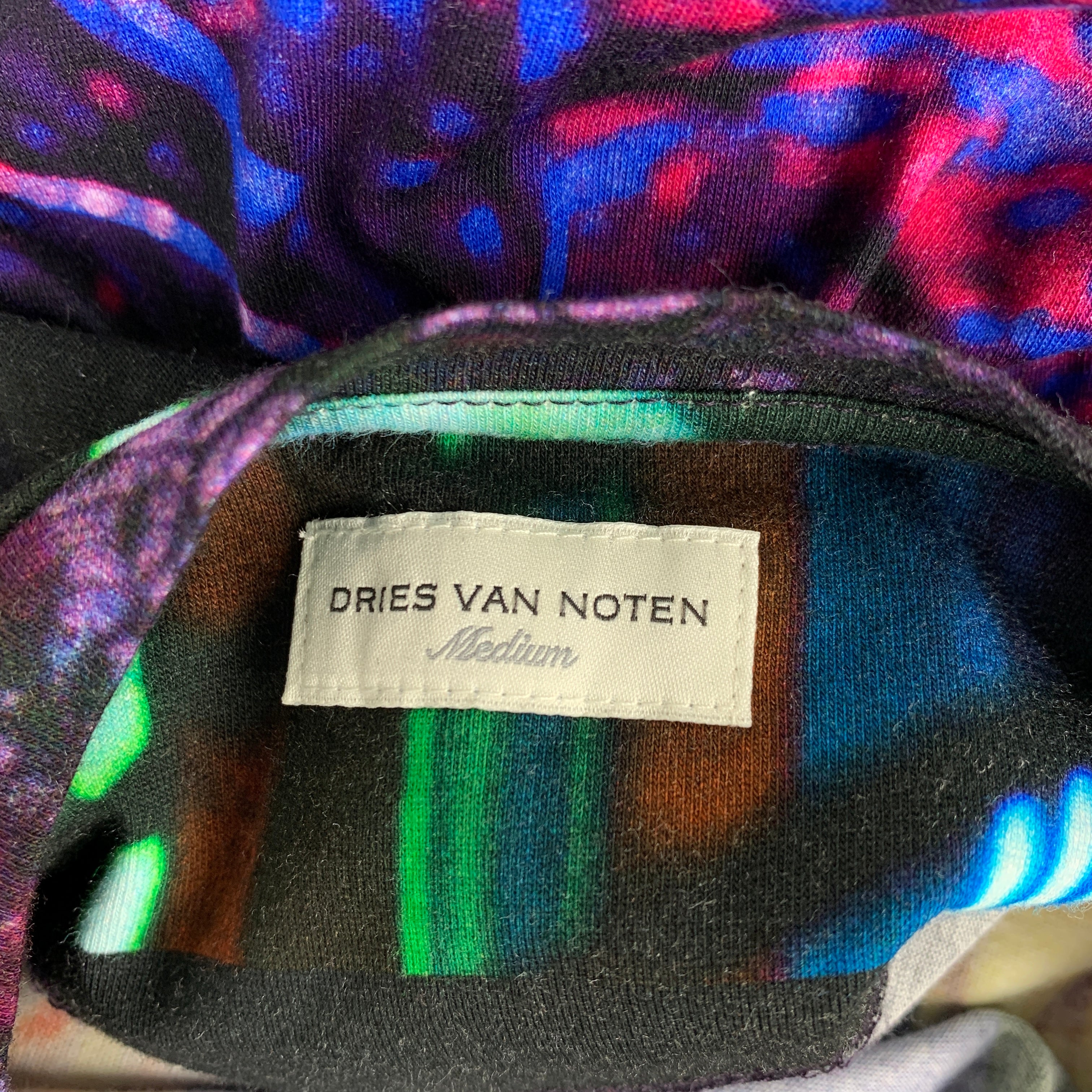 DRIES VAN NOTEN x MIKA NINAGAWA S/S 20 Size M Multi-Color Graphic