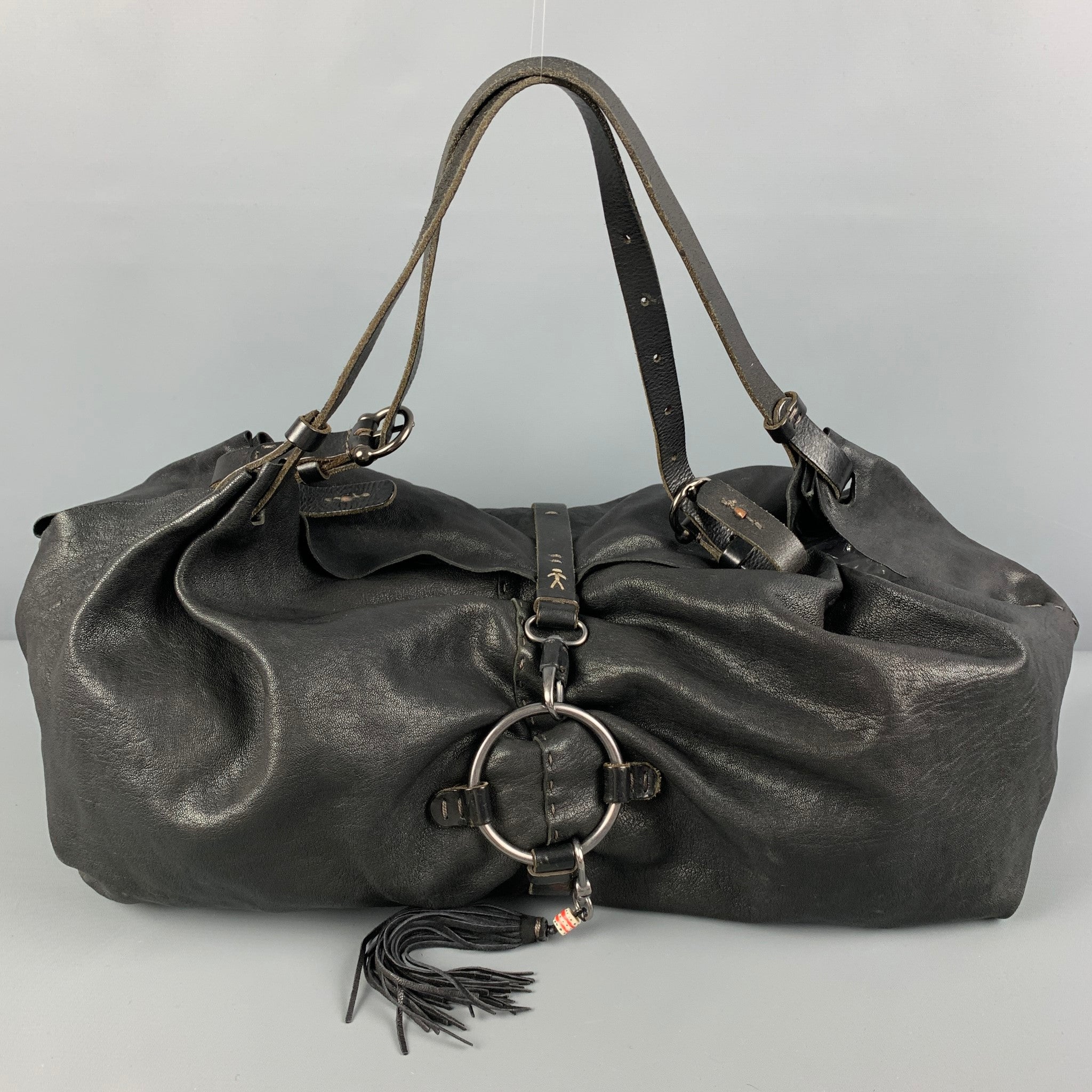 Distressed hotsell leather bag