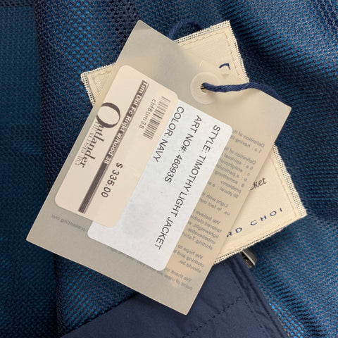 RICHARD CHOI Taille 38 Veste légère Timothy en polyester marine
