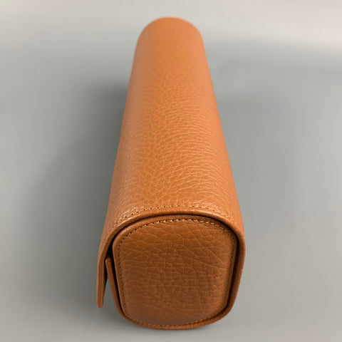 HODINKEE Tan Pebble Grain Leather Watch Travel Case