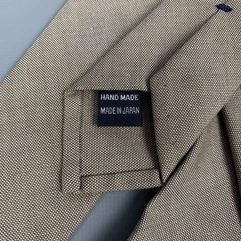 UNITED ARROWS Taupe Wool Tie