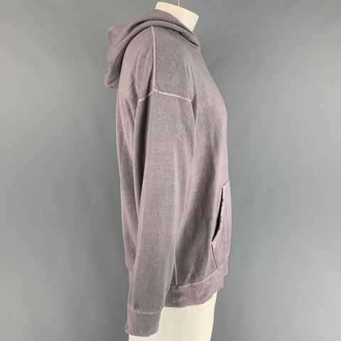 VISVIM Sudadera con capucha Jumbo de algodón con lavado morado talla L