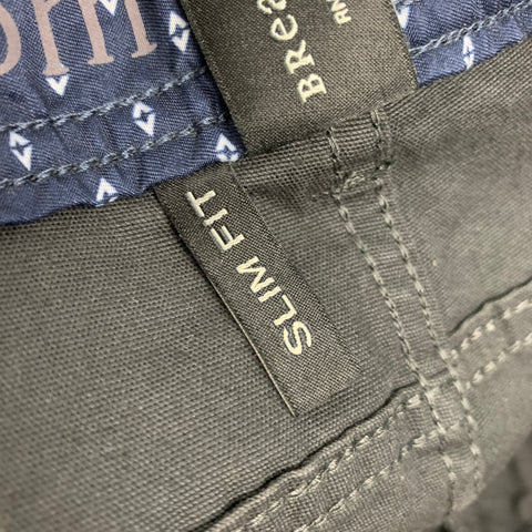 PRANA Size 34 Grey Cotton Straight Casual Pants