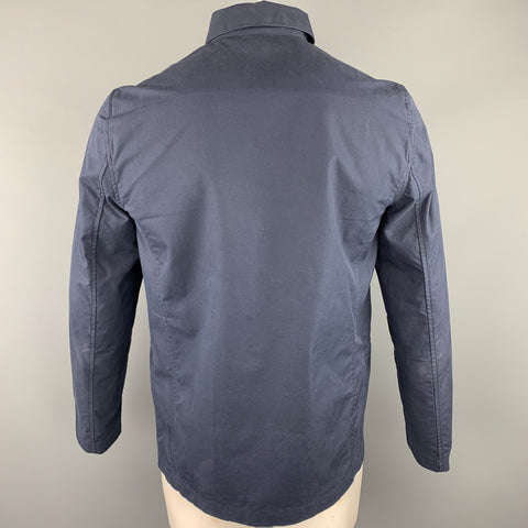 THE LOST EXPLORER Chaqueta Botones Ocultos Algodón Azul Marino Talla L