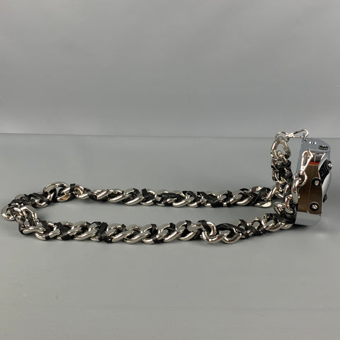 PUBLISHED BY Silver Black Leather Metal Delicate Bones Coin Purse