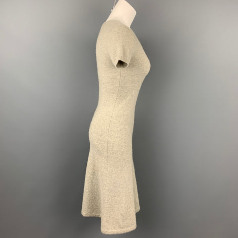 RALPH LAUREN Black Label Taille XS Robe en cachemire gris