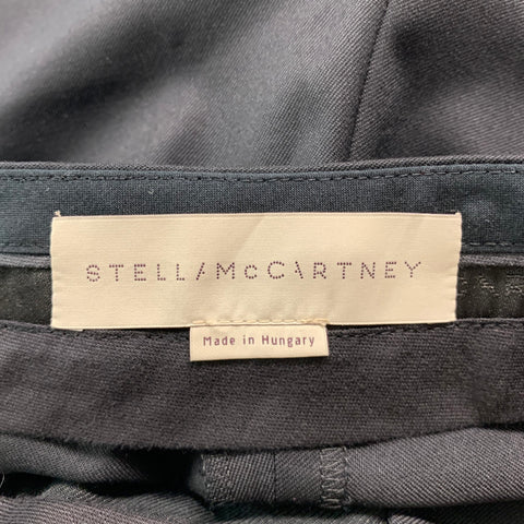 STELLA McCARTNEY Size 6 Black Wool Solid Zip Fly Dress Pants