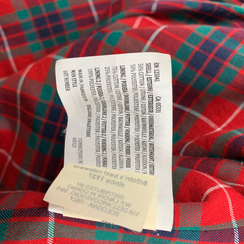 BARACUTA Taille 40 Veste zippée en coton et polyester olive