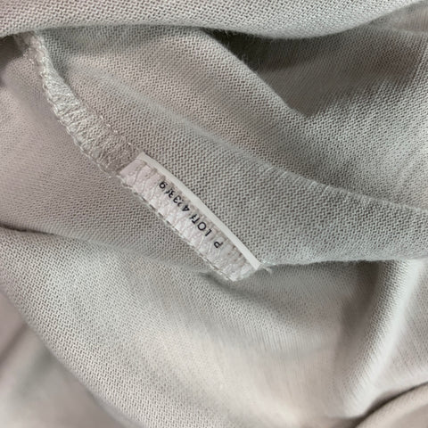 THEORY Size M Grey Collar Pullover
