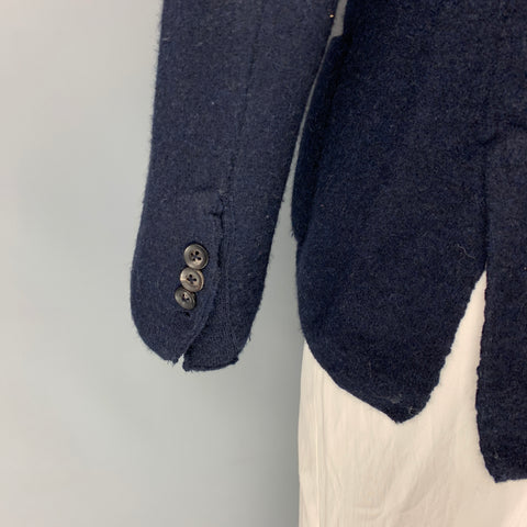 45rpm Size L Navy Wool Patch Pockets Jacket