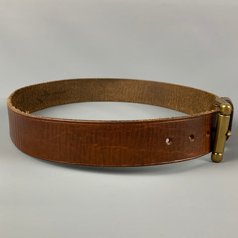 OOBE Size 32 Brown Leather Belt