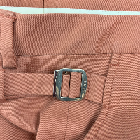 GUCCI Size 32 Orange Side Tabs Casual Pants