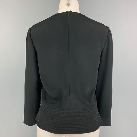 TOM FORD Taille M Veste en Viscose Acétate Noir