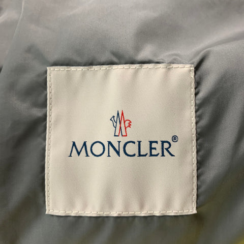 MONCLER Size XXL Grey Nylon Windbreaker Jacket