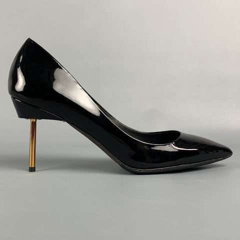 KURT GEIGER Talla 6 Zapatos de tacón de charol negro