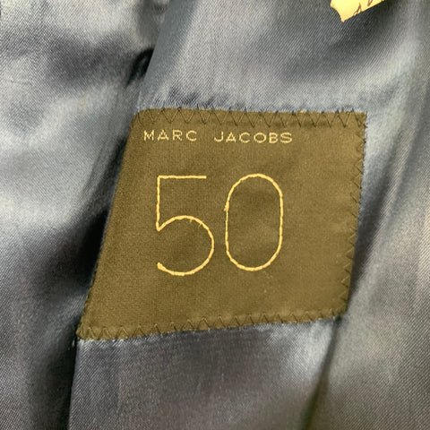 MARC JACOBS Size 40 Navy Polyamide / Cotton Coat