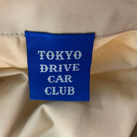 TOKYO DRIVE CAR CLUB Size S Beige Cotton Polyester Logo Casual Top
