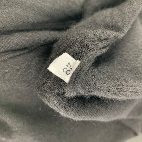 PRADA Size S Black Buttoned Cardigan
