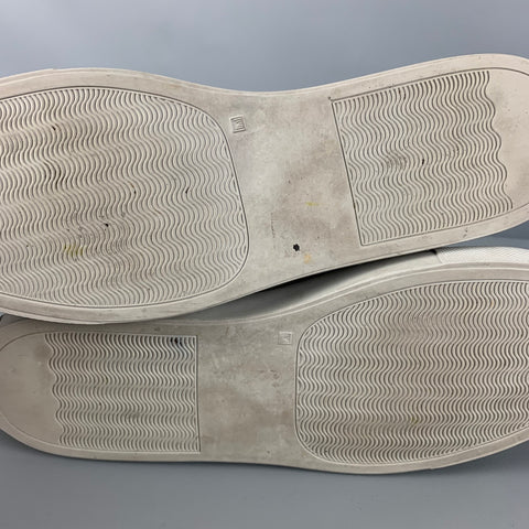 COMMON PROJECTS Size 10 Grey Camouflage Suede Low Top Achilles Sneakers