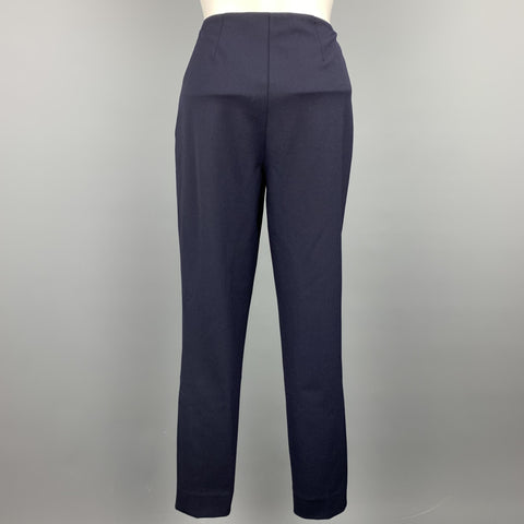 RALPH LAUREN Black Label Size 2 Navy Wool Blend Dress Pants