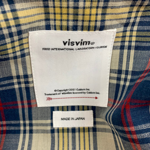VISVIM Chaqueta Ketchikan con cremallera de algodón verde oliva talla L