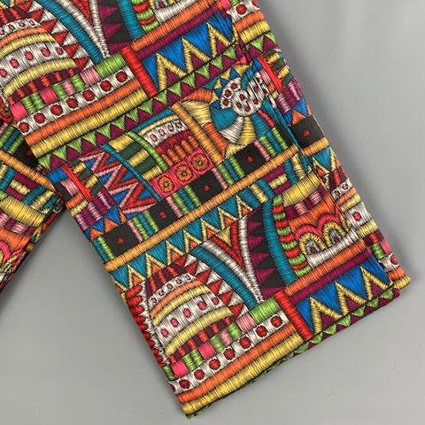 F**K Multi-Color Print Polyester Scarf