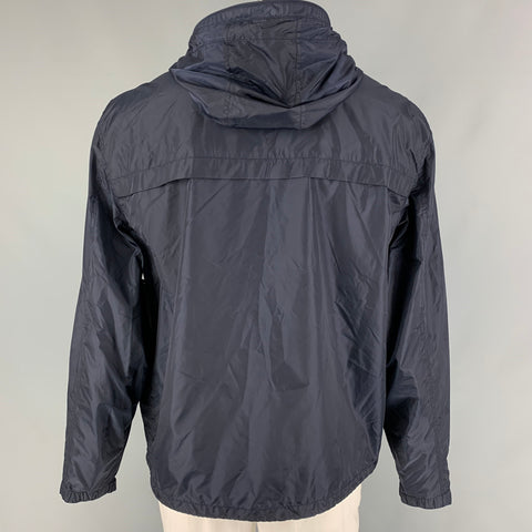 POLO by RALPH LAUREN Size XL Navy Polyester Windbreaker Jacket