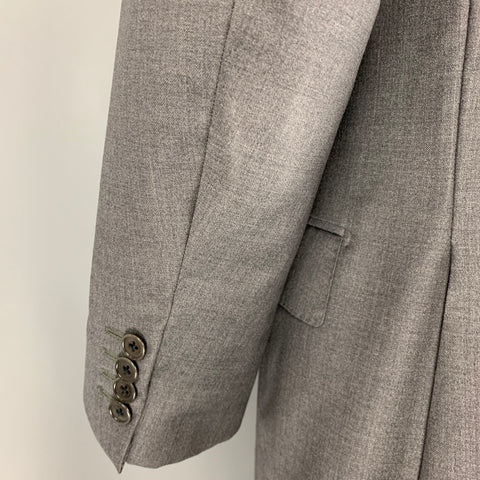 ERMENEGILDO ZEGNA Size 42 Grey Wool Single breasted 33 27 Suit
